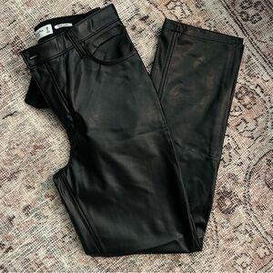 Abercrombie and Fitch leather pants